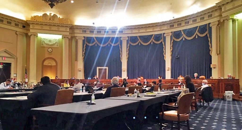 image of representative sitting in house committee of appropriations